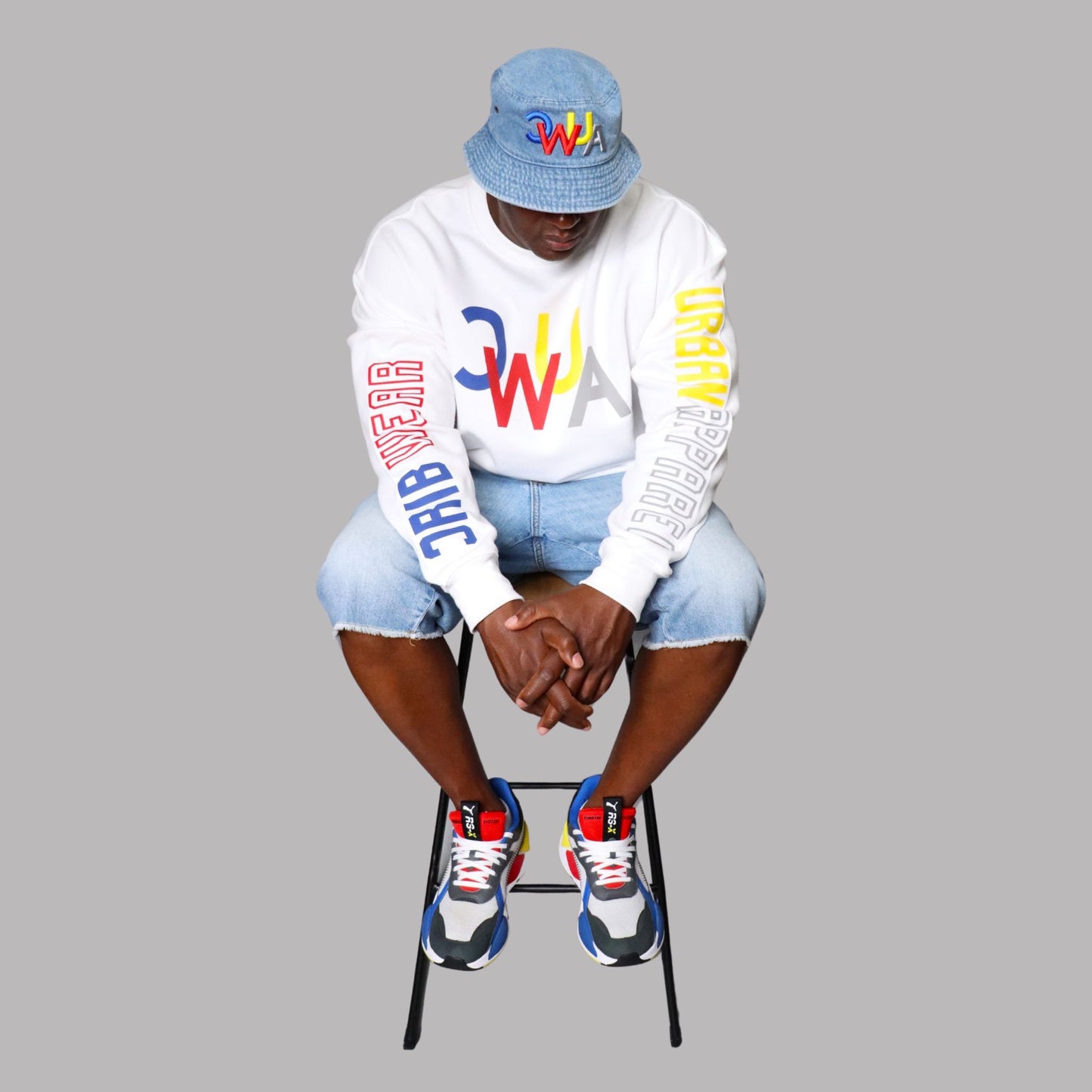 CWUA- Signature Bold Logo Premium Crewneck