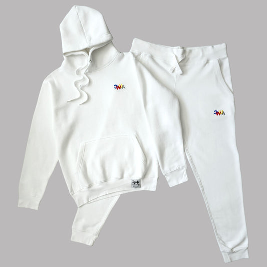 CWUA- Signature Logo Premium Hoodie Jogger Set