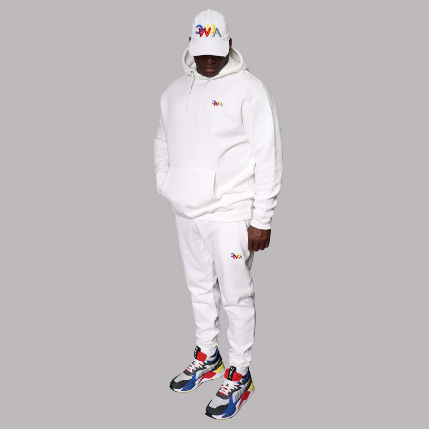 CWUA- Signature Logo Premium Hoodie Jogger Set