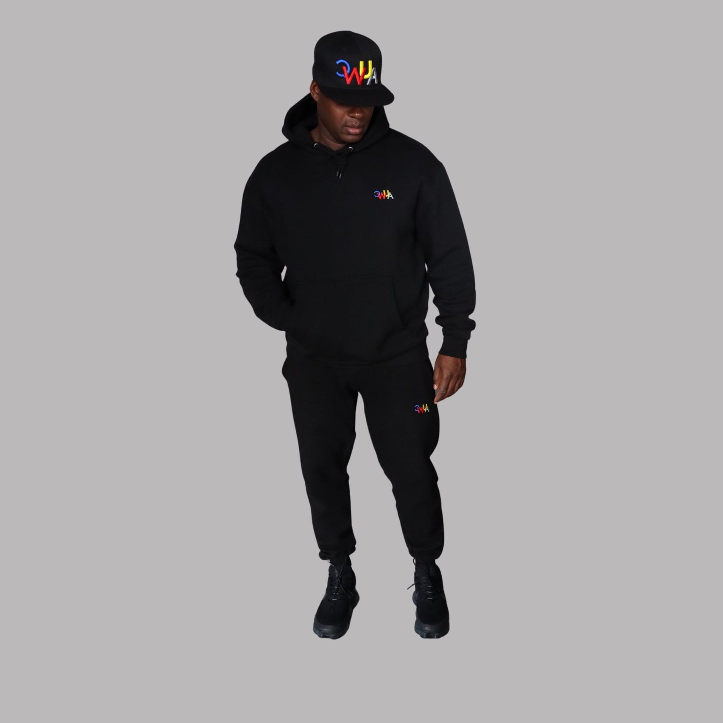 CWUA- Signature Logo Premium Hoodie Jogger Set