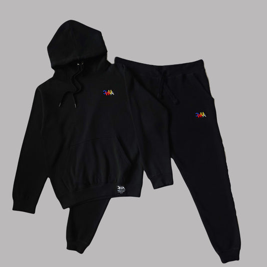CWUA- Signature Logo Premium Hoodie Jogger Set