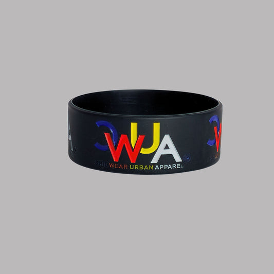 CWUA- Signature Logo Silicone Wristband (Black)