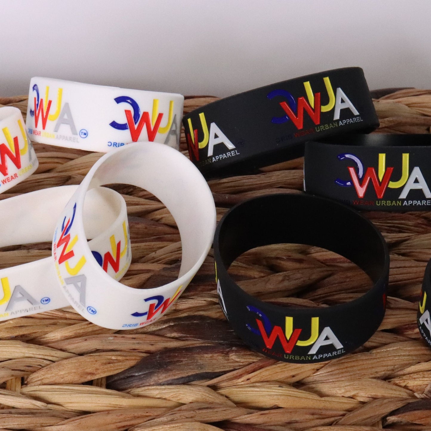 CWUA- Signature Logo Silicone Wristband (Black)